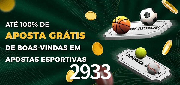 2933 Ate 100% de Aposta Gratis